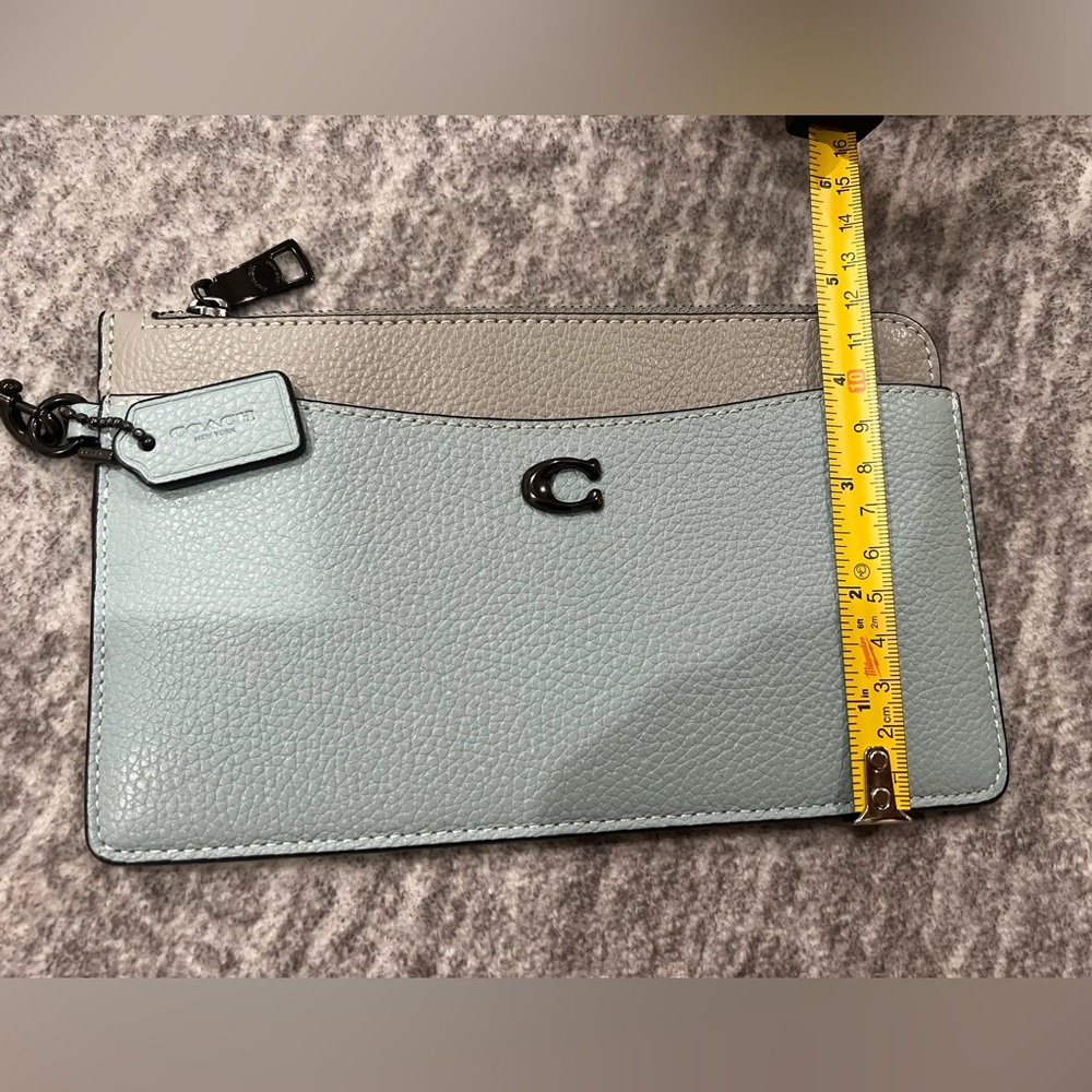 New coach wallet. Wristlet cord. Authentic